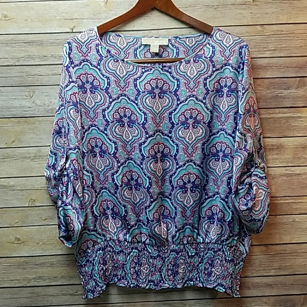 Michael Kors print top